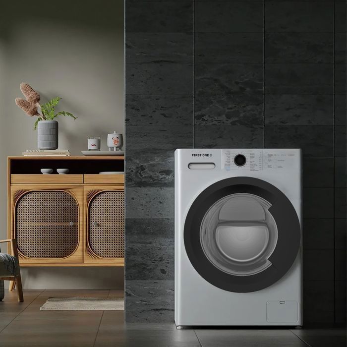 Lave-linge frontal FIRST ONE FLL81400WH - 8 Kg - 1400 tr/mn - 16 programmes - Eco - Intensif - Rapide – Très Faible conso - A-20% – Image 6