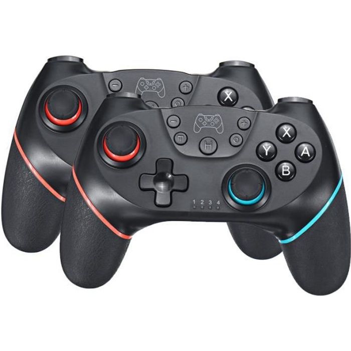 Manette de jeu - M2 - Nintendo Switch - Sans fil - Bluetooth - Vibration intégrée