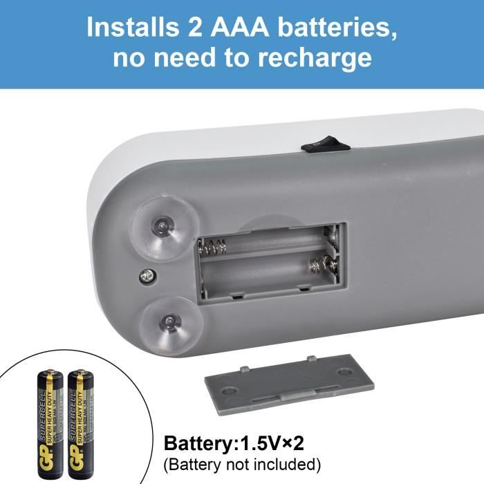 200ML Nettoyeur a Ultrasons, Appareil Nettoyeur à Ultrasons Professionnel pour Lunettess Bijoux, Sans Batterie – Image 3