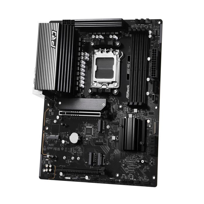 Carte Mère - ASROCK - B850 Pro-A - AMD AM5 - DDR5 - PCIe 5.0 - USB 3.2 – Image 2