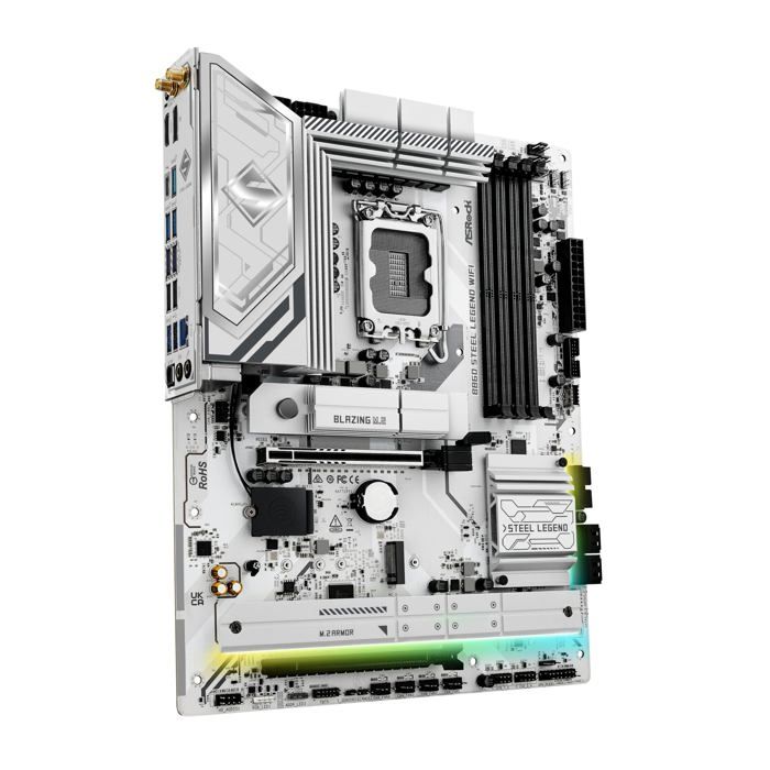 Carte Mère - ASROCK - B860 Steel Legend - WiFi - Socket LGA 1851 - ATX – Image 3