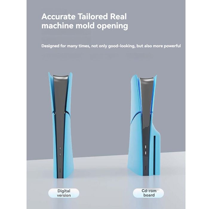 Accessoires de jeux vidéo,Console Boîtiers de remplacement pour PS5 Slimline Optical/Digital Hard Drive – Image 5