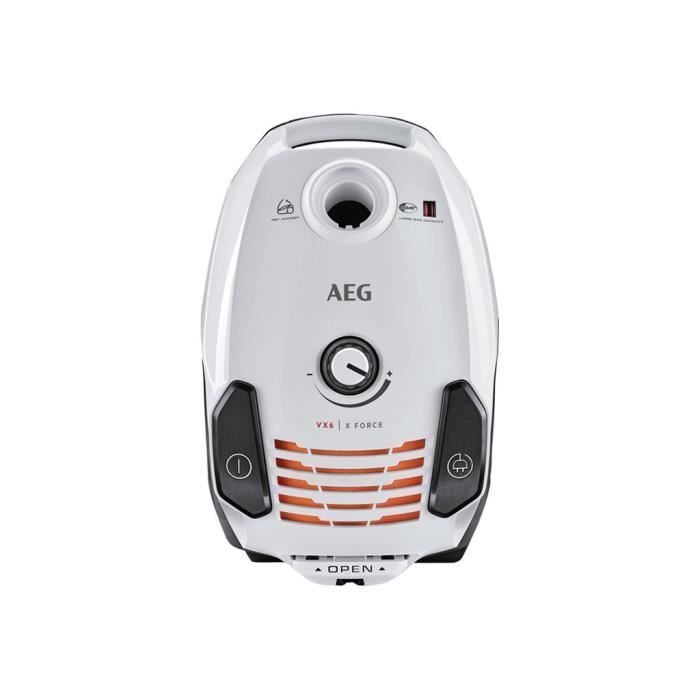Aspirateur traineau - AEG - VX6-2-IW-5 - Sac - 2 Litres - Noir - 78 dB – Image 2