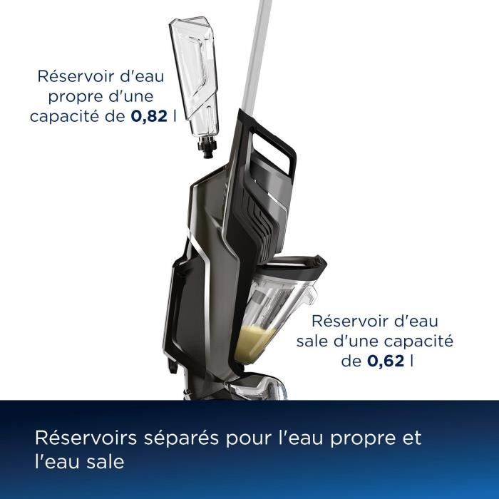 Aspirateur Balai Laveur sans Fil BISSELL B3569N Crosswave C6 Select Cordless - Nettoyage Multi-Surfaces - Autonettoyage Automatique – Image 5
