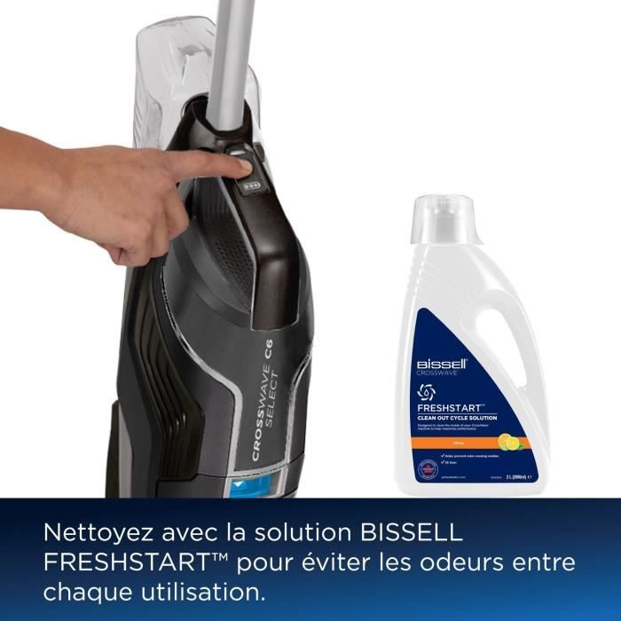 Aspirateur Balai Laveur sans Fil BISSELL B3569N Crosswave C6 Select Cordless - Nettoyage Multi-Surfaces - Autonettoyage Automatique – Image 6