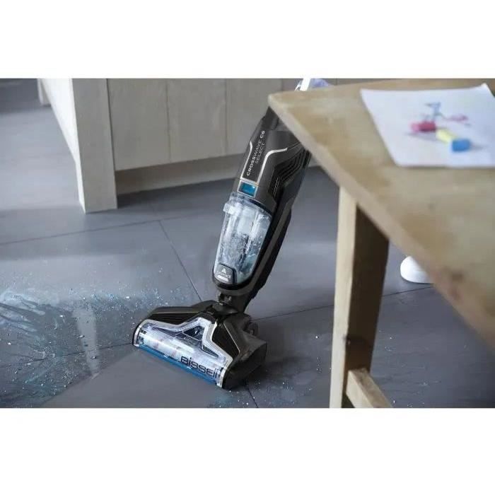 Aspirateur Balai Laveur sans Fil BISSELL B3569N Crosswave C6 Select Cordless - Nettoyage Multi-Surfaces - Autonettoyage Automatique – Image 7