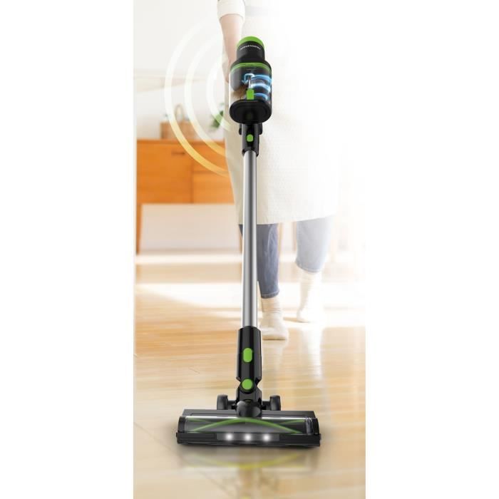 Aspirateur balai sans fil - ARTHUR MARTIN - AMP1025 - 25,9 V - 160 W - 40 min - Noir / Vert – Image 7