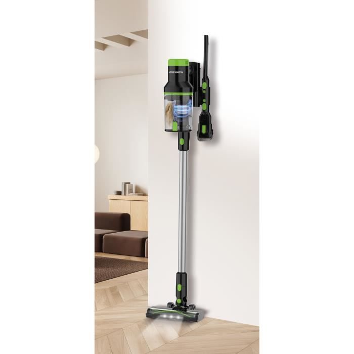 Aspirateur balai sans fil - ARTHUR MARTIN - AMP1025 - 25,9 V - 160 W - 40 min - Noir / Vert – Image 8
