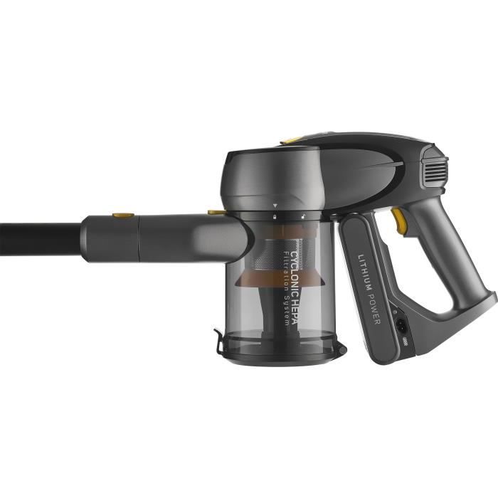 Aspirateur balai sans fil - SENCOR - SVC-8725GD - 3 en 1 - 400 W - 79 dB - 0,6 L - Noir – Image 6