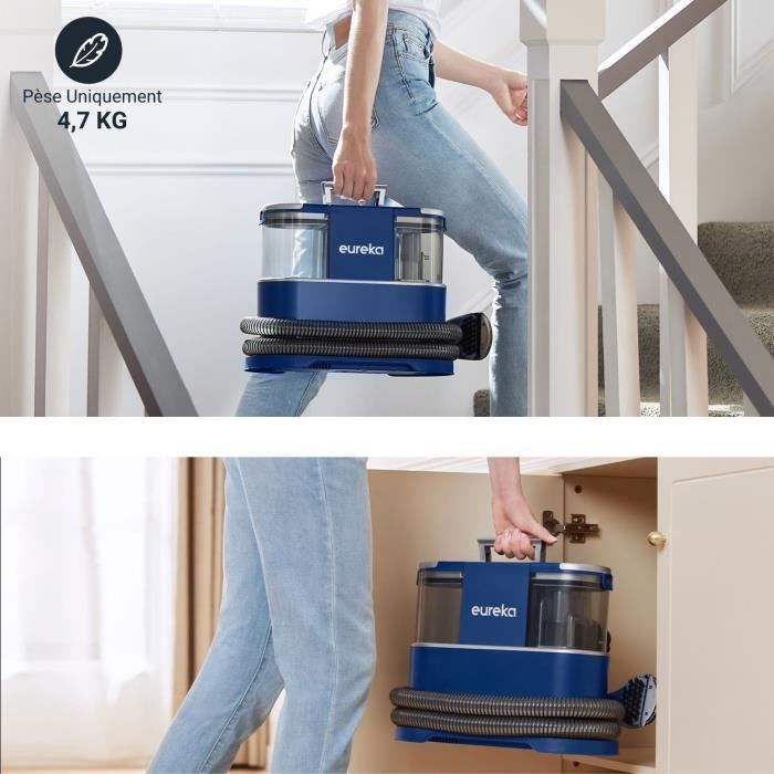Aspirateur détacheur - EUREKA - NEY 100 - 400 W - 85 dB - Réservoir 1,5 L - Bleu – Image 5
