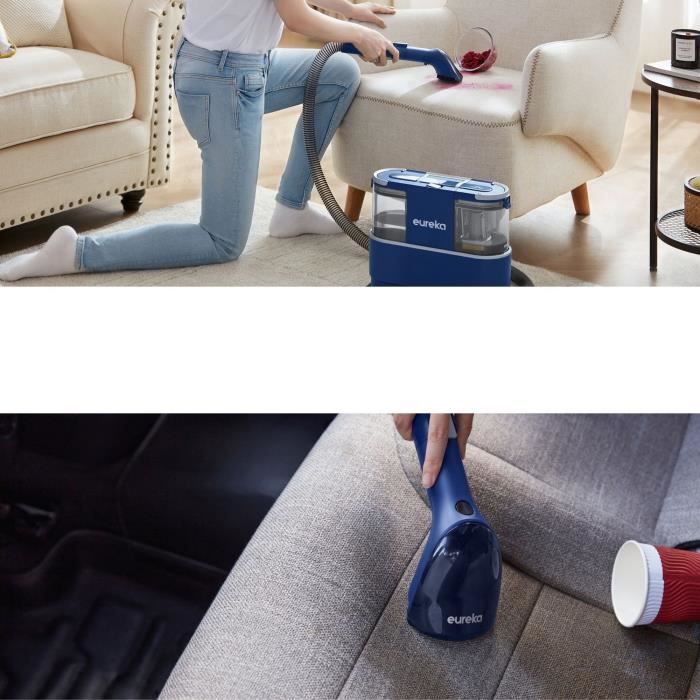 Aspirateur détacheur - EUREKA - NEY 100 - 400 W - 85 dB - Réservoir 1,5 L - Bleu – Image 6