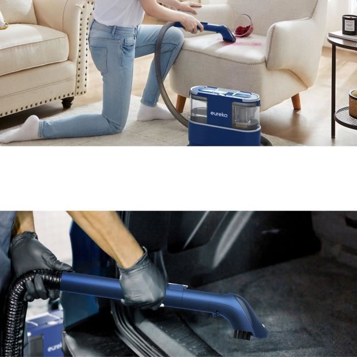 Aspirateur détacheur - EUREKA - NEY 100 - 400 W - 85 dB - Réservoir 1,5 L - Bleu – Image 7