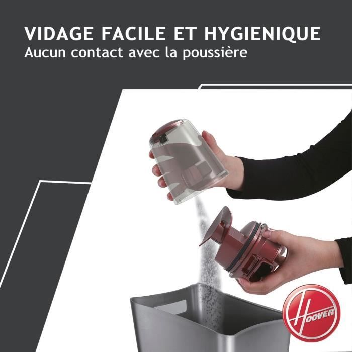 Aspirateur Matelas et Textiles Ultra Vortex - HOOVER MBC500UV - 500 W - 0,3 L - Animaux Allergies - Lampe UV-C antibactérien – Image 9