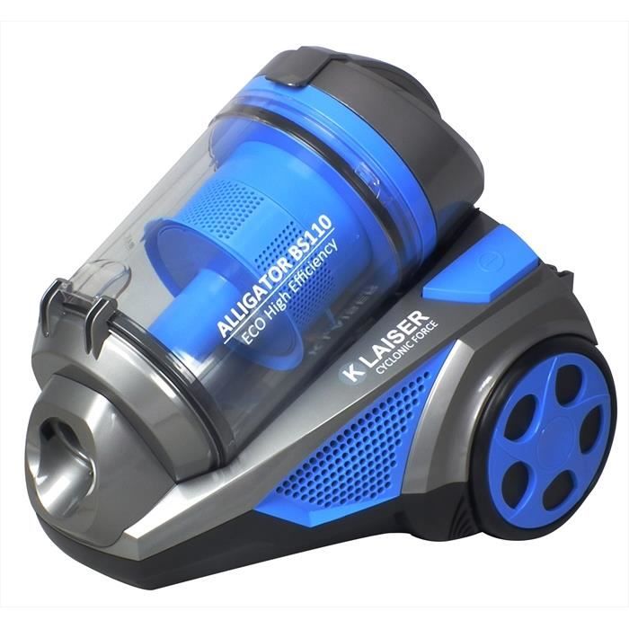 Aspirateur Sans Sac Klaiser Alligator Xtreme Force - Pure Air - Ultra Confort - Cordon Extra Long 7 Mètres – Image 2