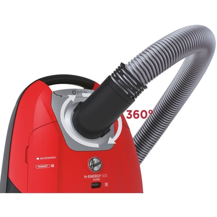 Aspirateur Traineau avec Sac - HOOVER HE510HM - 700 W - 4 L - 65 dBA - Spécial parquet – Image 7