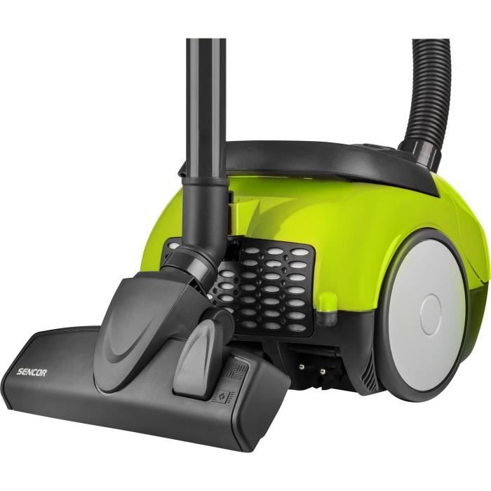 Aspirateur traîneau avec sac - SENCOR - SVC 45GR-EUE3 - Moteur ECO 850 W - 79 dBA - 1,5 L - Vert – Image 9
