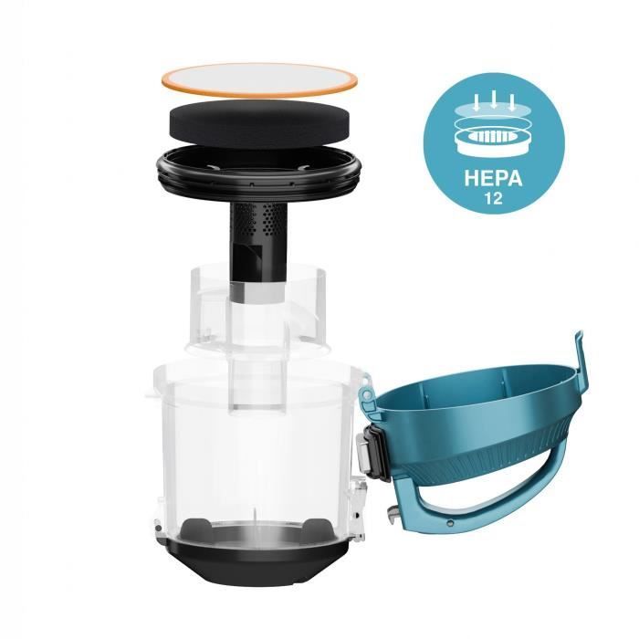 Aspirateur traîneau sans sac - H.KOENIG STC48 - 700 W - 78 dB - Classe A - 2 L – Image 4