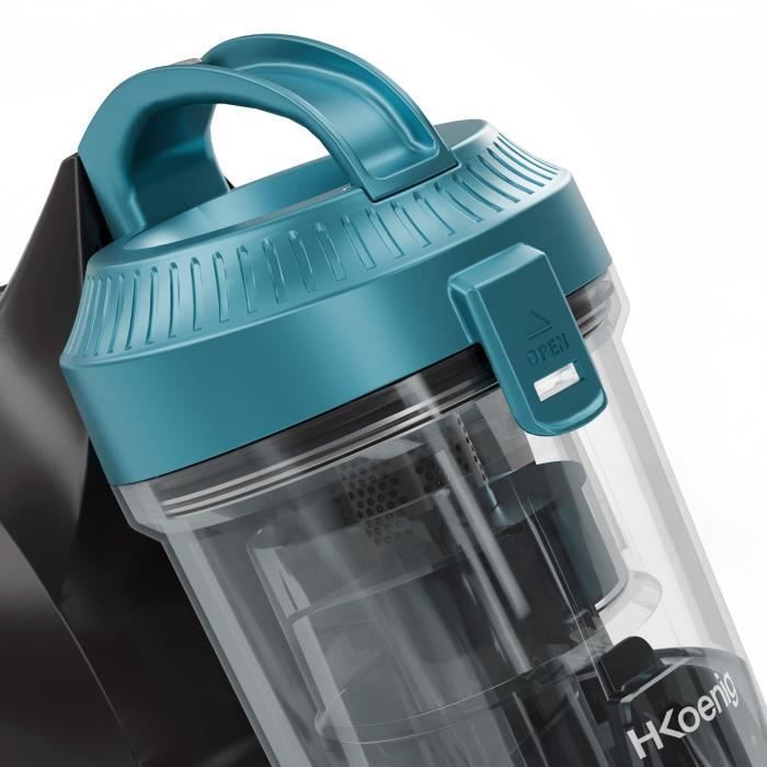 Aspirateur traîneau sans sac - H.KOENIG STC48 - 700 W - 78 dB - Classe A - 2 L – Image 5