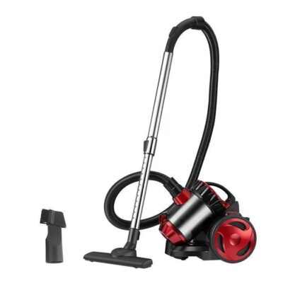 Aspirateur traîneau sans sac 2000 W,  filtration multicyclonique, aspirateur filaire pour sols durs, tapis et poils d'animaux 4.5M