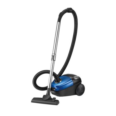 Aspirateur-traîneau sans sac  2000W aspiration puissante, double brosse amovible, pour sols durs, moquettes et poils d'animaux