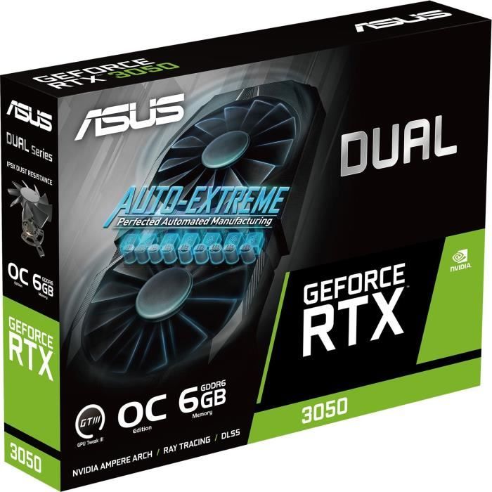 ASUS - Carte graphique - GeForce RTX 3050 OC Edition 6GB GDDR6 – Image 4