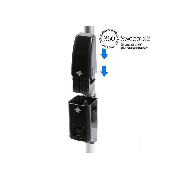 Balai Électrique Rectangulaire 360 Sweep Multicolore BALAI ELECTRIQUE – Image 2