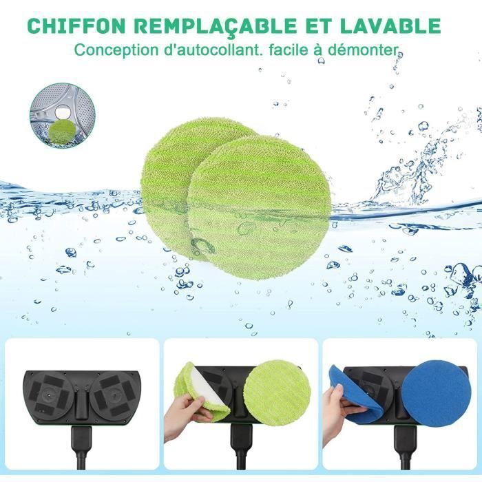 Balai électrique rotatif - Keeper - Deluxe - Sans fil - Batterie Li-Ion 7,4V - Noir – Image 4