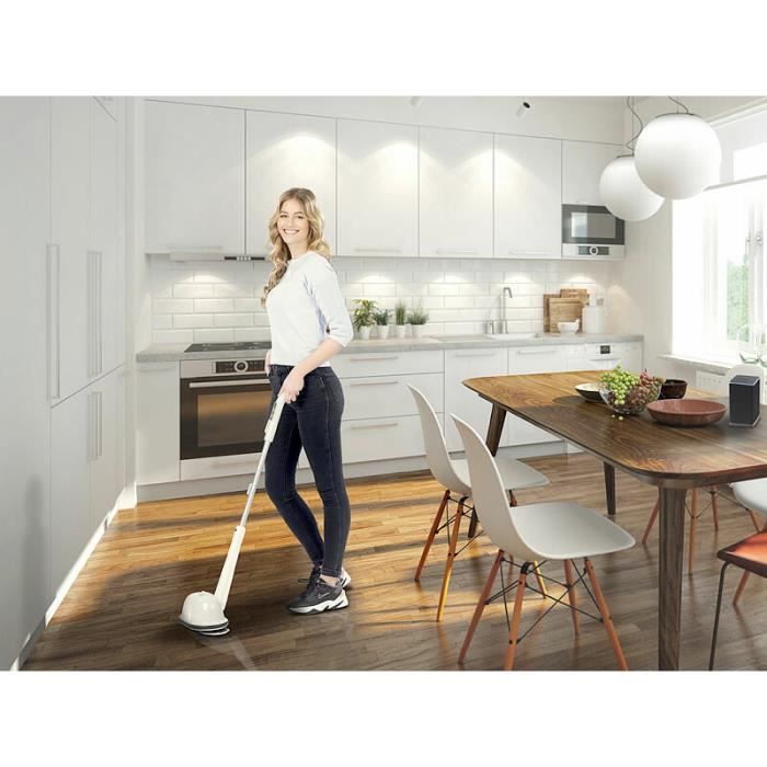 Balai-vapeur - SICHLER HAUSHALTSGERATE - FPW-800 - 800 Watt - Vapeur - Têtes rotatives – Image 4