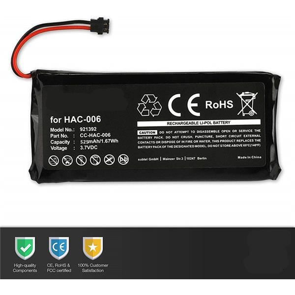 Batterie - Premium - Nintendo Switch Joy-Con - 525mAh - Lithium-Polymère - Sécurisée – Image 2