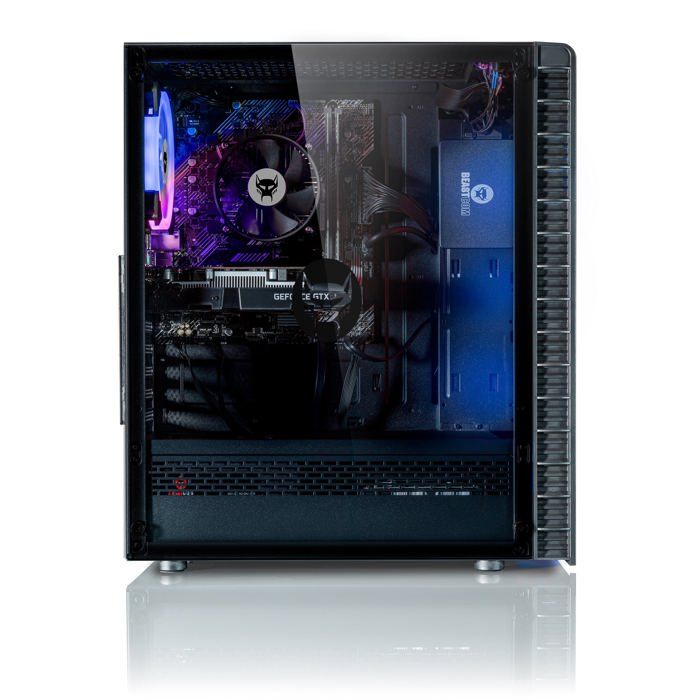 BEASTCOM Q5 Pro Gaming, PC Gamer, AMD Ryzen 9 5900X, NVIDIA RTX 5060, 32Go RAM, 1 To NVMe, WiFi, Win11 – Image 3