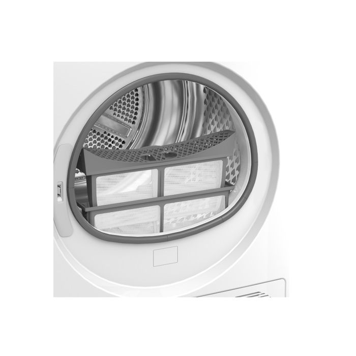 Beko Sèche-linge pompe à chaleur 60cm 8kg blanc - D5H284930W – Image 5