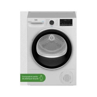 Sèche-linge - BEKO - B3T48230W - 8 kg - A++ - Condensation