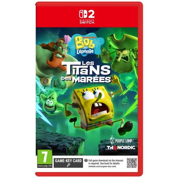 Bob l'Éponge: Les Titans des Marées • Jeu Nintendo Switch 2