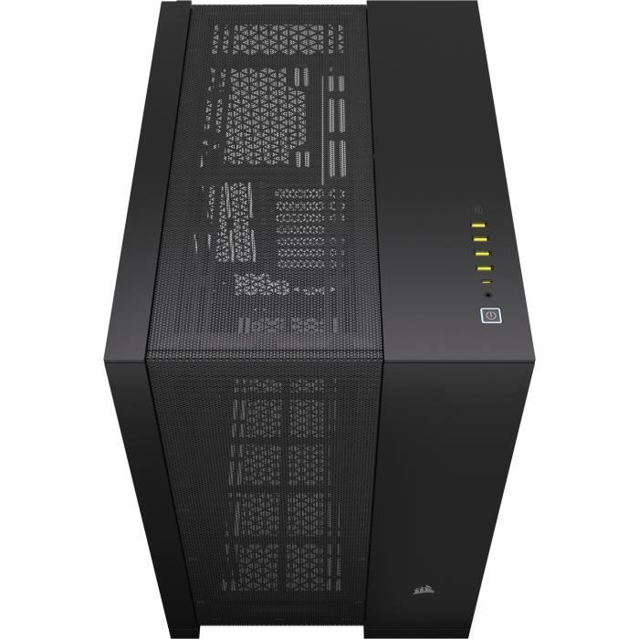 Boîtier PC - CORSAIR - 6500D Airflow Dual Chamber Super Mid-Tower - Noir – Image 8