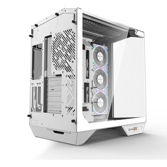 Boitier sans alimentation - Cube - Format ATX - DARKFLASH DY470 - Blanc – Image 2