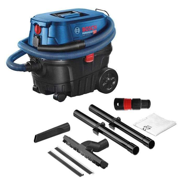 Aspirateur eau et poussière - Bosch - GAS12-25PS - 1250W - 200 mbar - Réservoir 16L eau, 20L poussière – Image 2