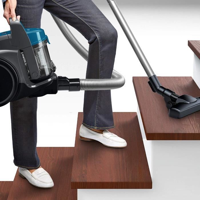 Aspirateur sans sac BOSCH BGC05A220A Bleu - Traineau - PureAir - Sensor Bagless - Hi Spin – Image 2