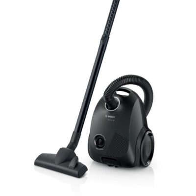 BOSCH GL20S Noir - Aspirateur Traineau avec sac - 600 W - Grand sac à poussière - Matériaux et moteur durables