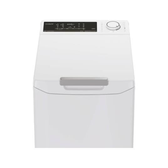 Lave-linge - CANDY - TCAS284TM4-S - 8 kg - Moteur induction - 17 programmes – Image 2