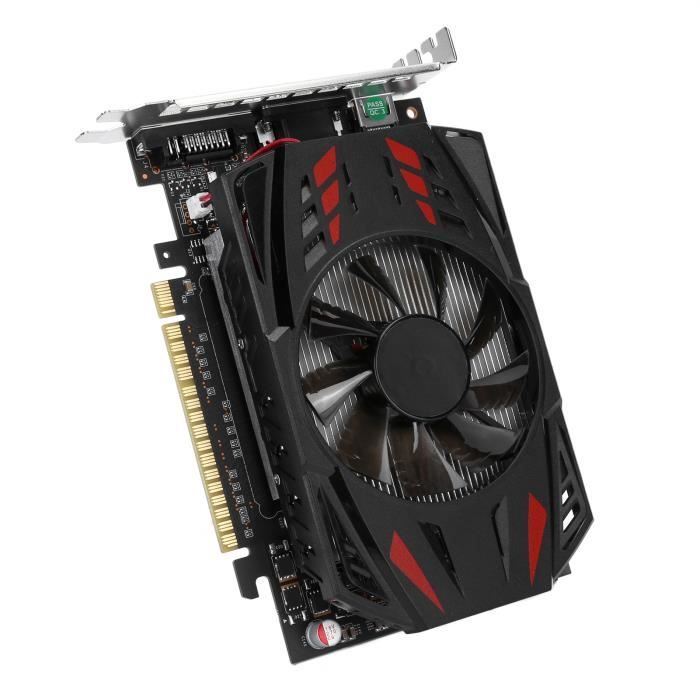 Carte graphique GTX1050ti, carte graphique pour accessoires de réseau d'ordinateur de bureau 780 MHz GTX1050Ti 4G 128Bit DDR5 – Image 4