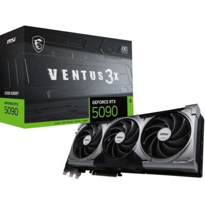 Carte graphique - MSI - VENTUS GEFORCE RTX 5090 32G 3X OC NVIDIA 32 Go GDDR7