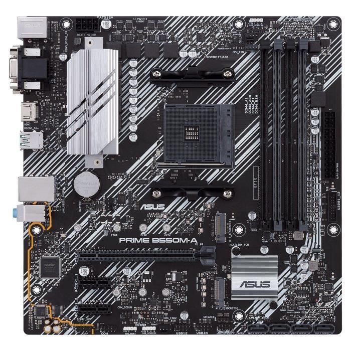 Carte mère ASUS PRIME B550M-A – Image 2