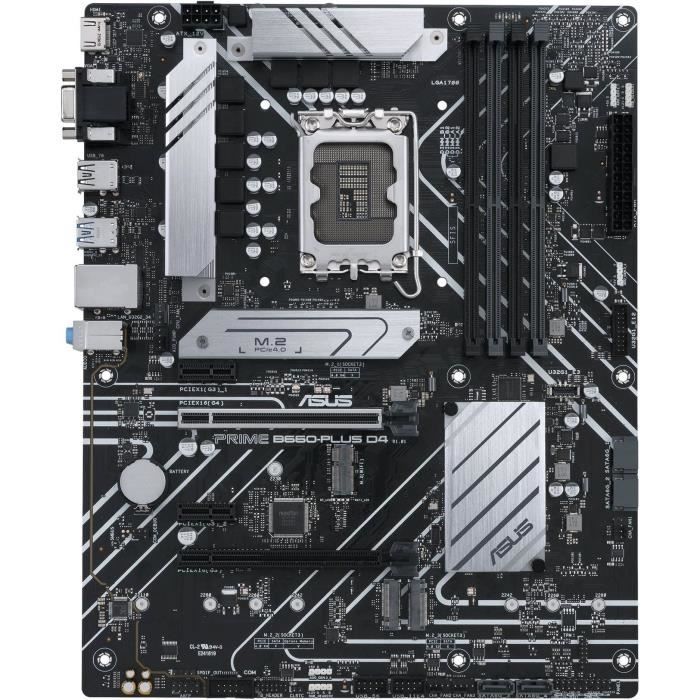 Carte Mère - ASUS - PRIME B660-PLUS D4 - (90MB18X0-M0EAY0) – Image 3