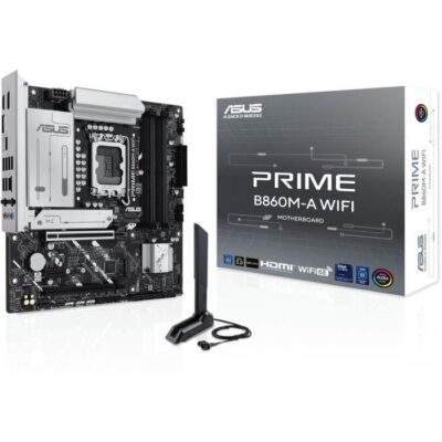 Carte mère - ASUS - PRIME B860M-A WIFI - Intel B860 LGA 1851 (Socket V1) micro ATX