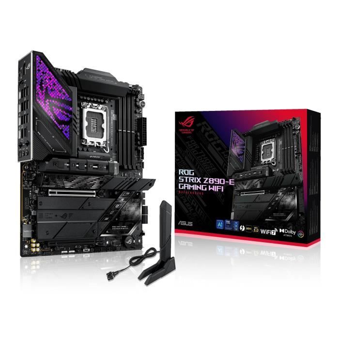 Carte mère - ASUS - STRIX Z890-E GAMING WIFI - Wi-Fi intégré - LGA1851 - ATX