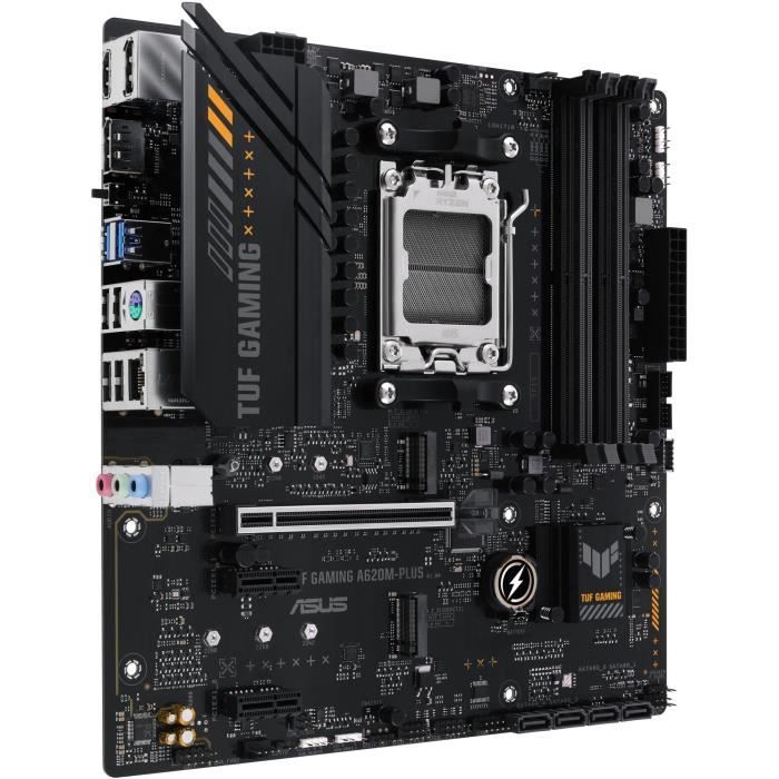 Carte mère - ASUS - TUF GAMING A620M-PLUS - AMD A620 - Emplacement AM5 micro ATX – Image 3