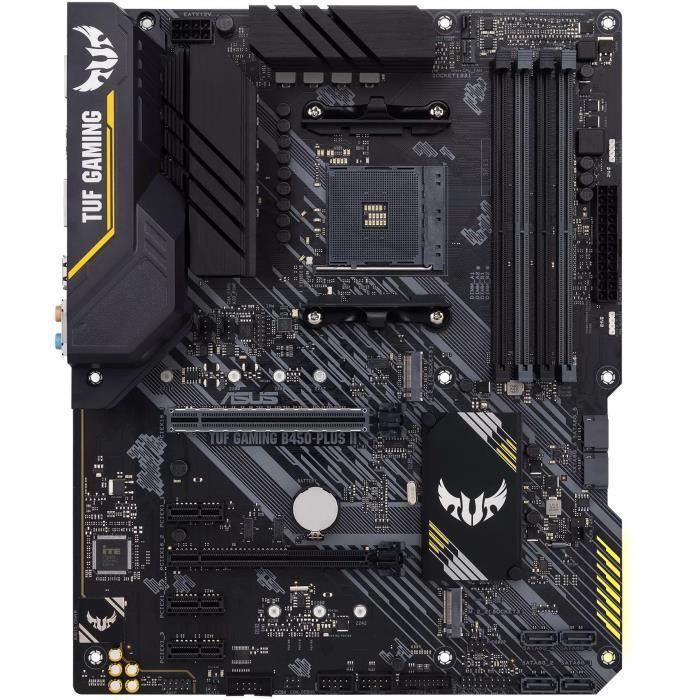 Carte mère - ASUS - TUF GAMING B450-PLUS II - AMD B450 - Emplacement AM4 ATX – Image 2