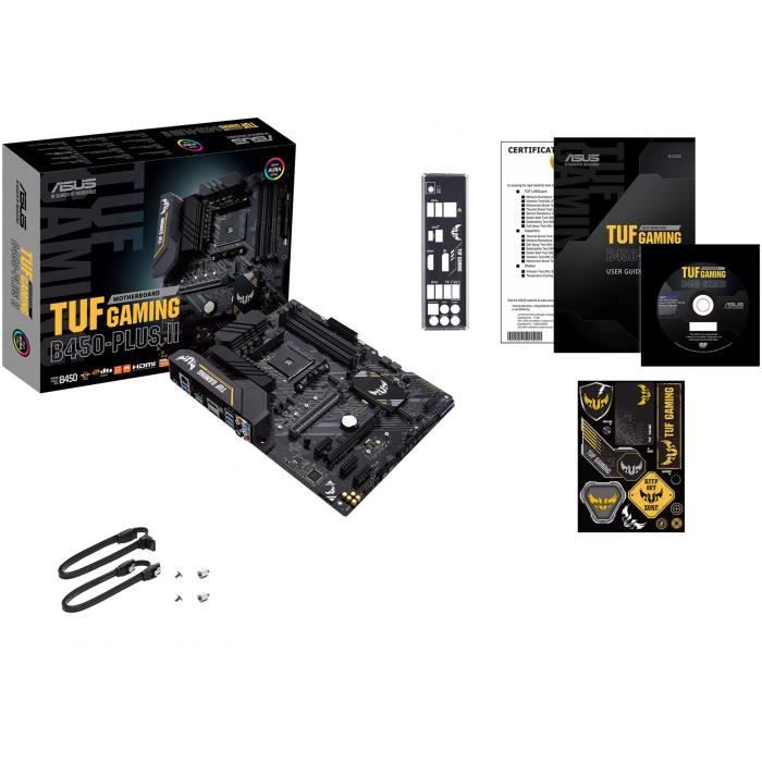 Carte mère - ASUS - TUF GAMING B450-PLUS II - AMD B450 - Emplacement AM4 ATX – Image 8