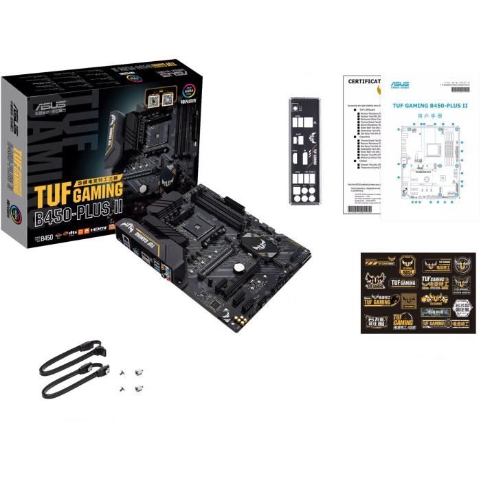 Carte mère - ASUS - TUF GAMING B450-PLUS II - AMD B450 - Emplacement AM4 ATX – Image 9