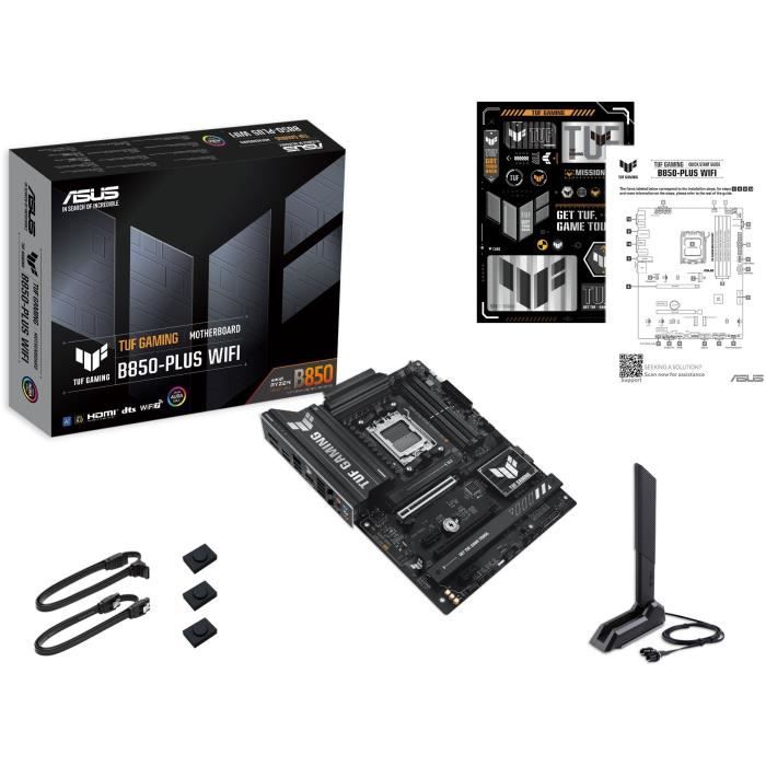 Carte mère - ASUS - TUF GAMING B850-PLUS WIFI - AMD B850 - Emplacement AM5 ATX – Image 6